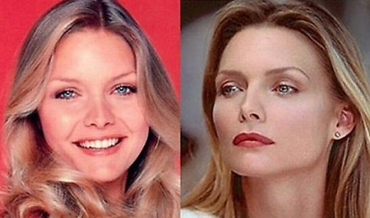 Michelle Pfeiffer Before and After  